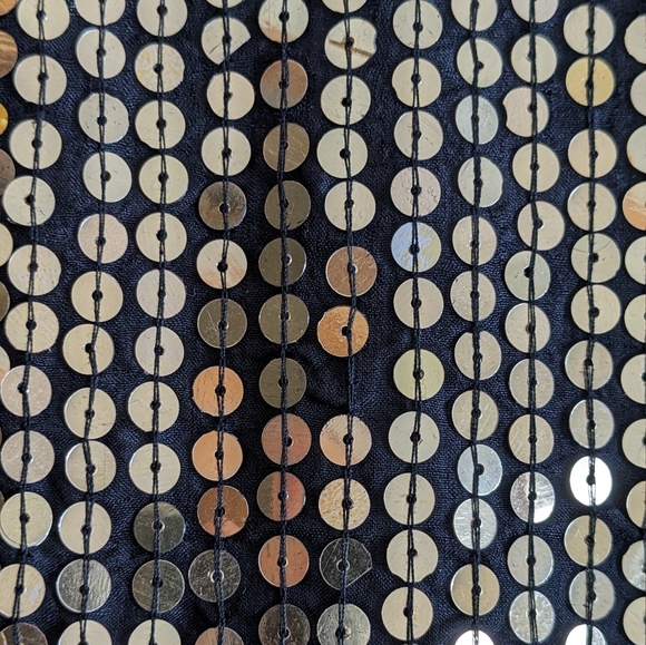 Vintage Gold Sequin Top, Size L - Picture 11 of 13